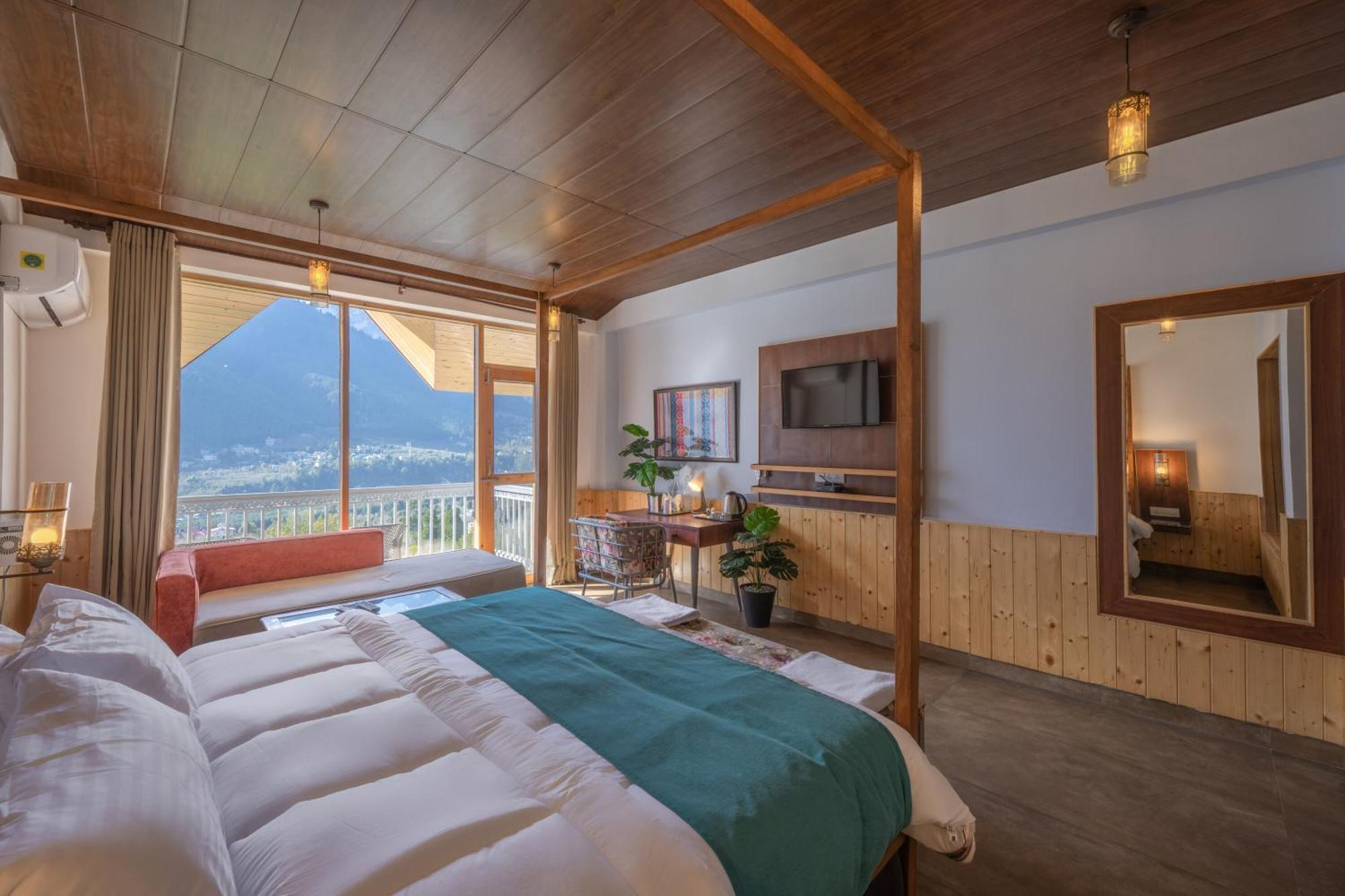 Echor Himalayan Heights Manali Manāli Exterior foto