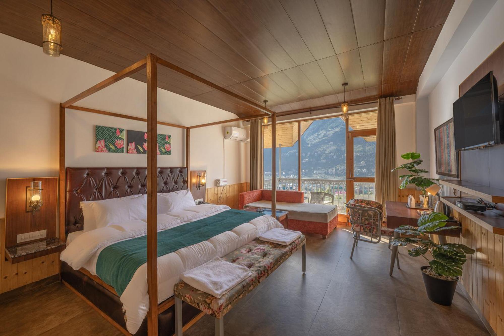Echor Himalayan Heights Manali Manāli Exterior foto