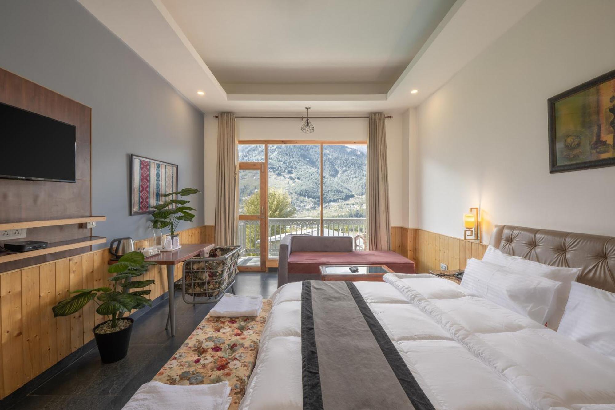 Echor Himalayan Heights Manali Manāli Exterior foto