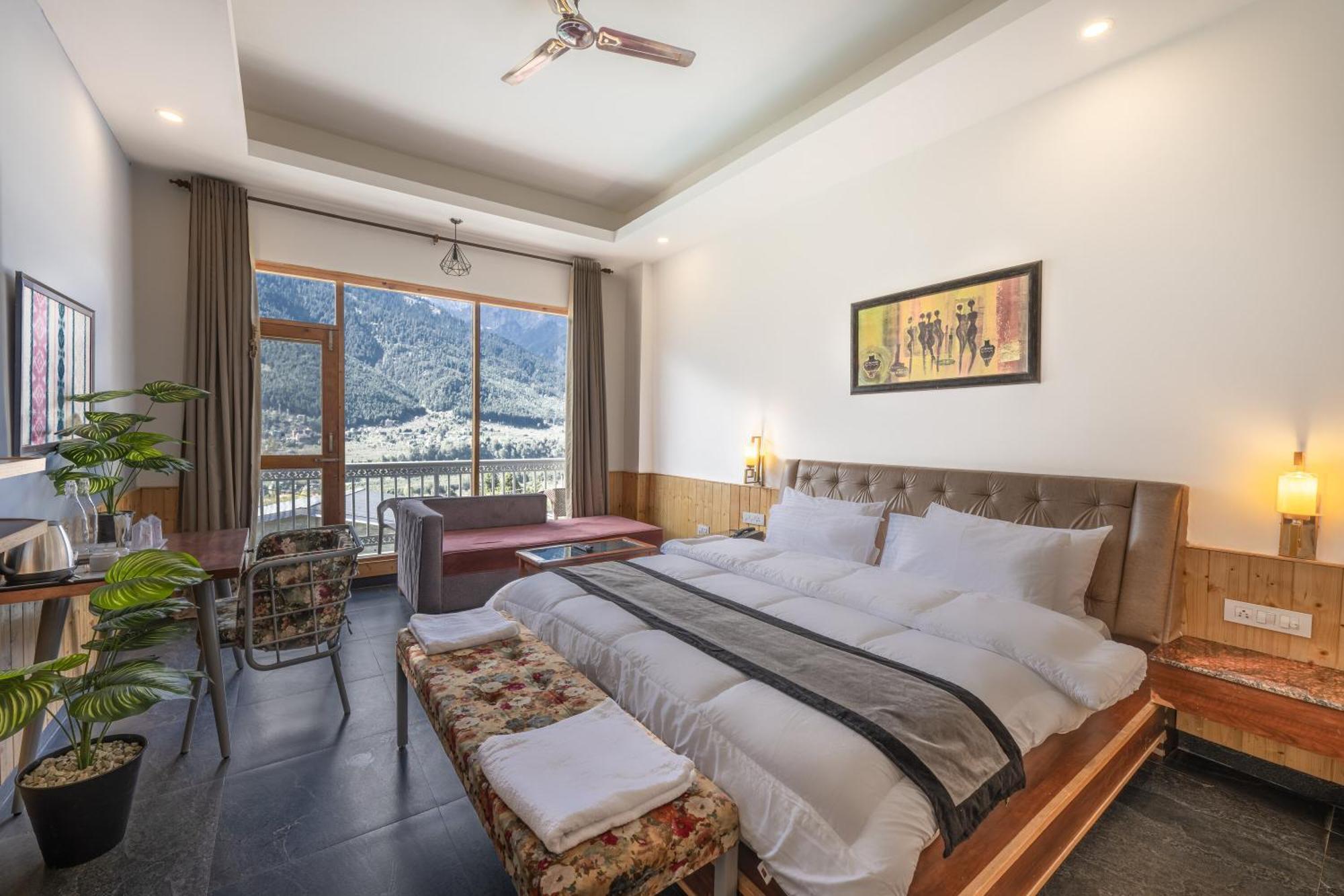 Echor Himalayan Heights Manali Manāli Exterior foto