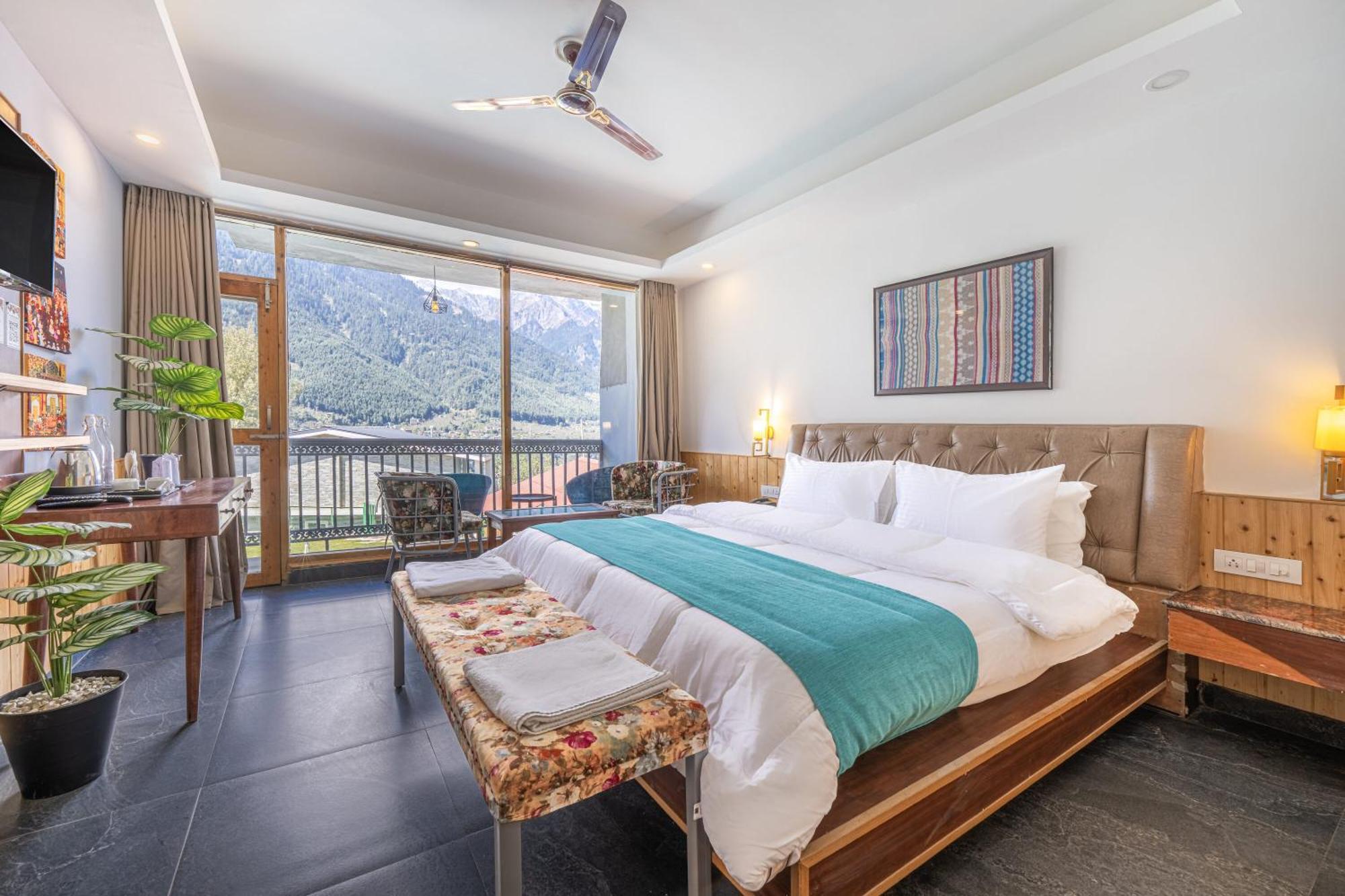 Echor Himalayan Heights Manali Manāli Exterior foto
