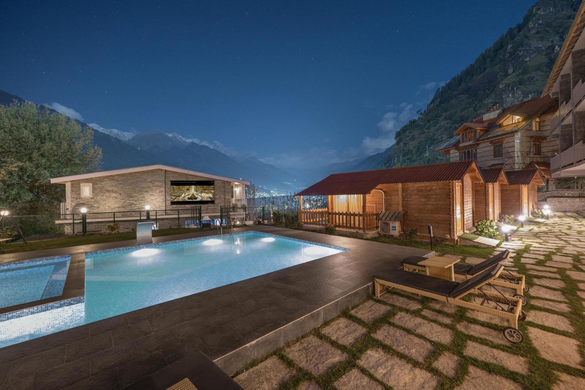 Echor Himalayan Heights Manali Manāli Exterior foto