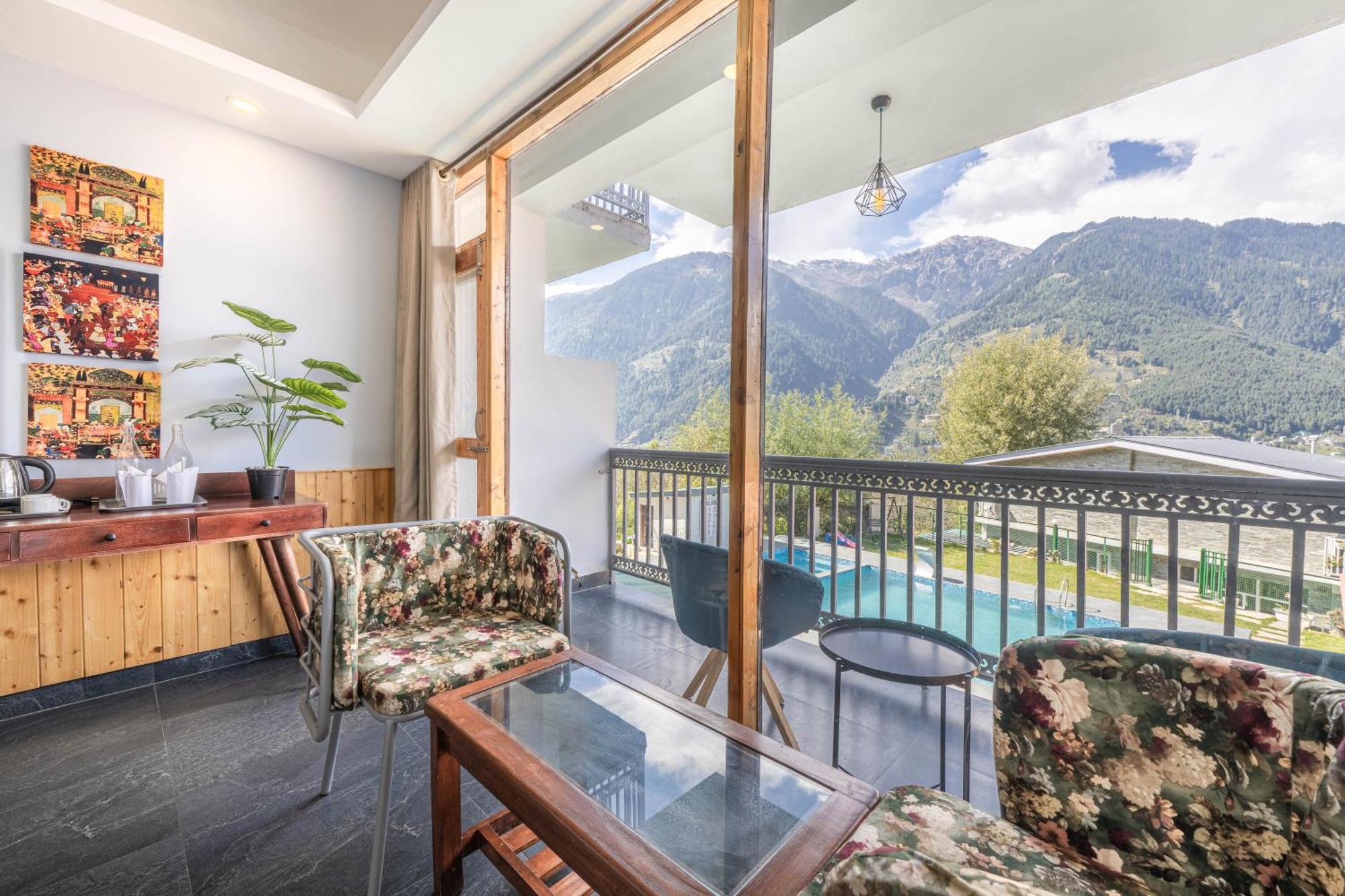 Echor Himalayan Heights Manali Manāli Exterior foto