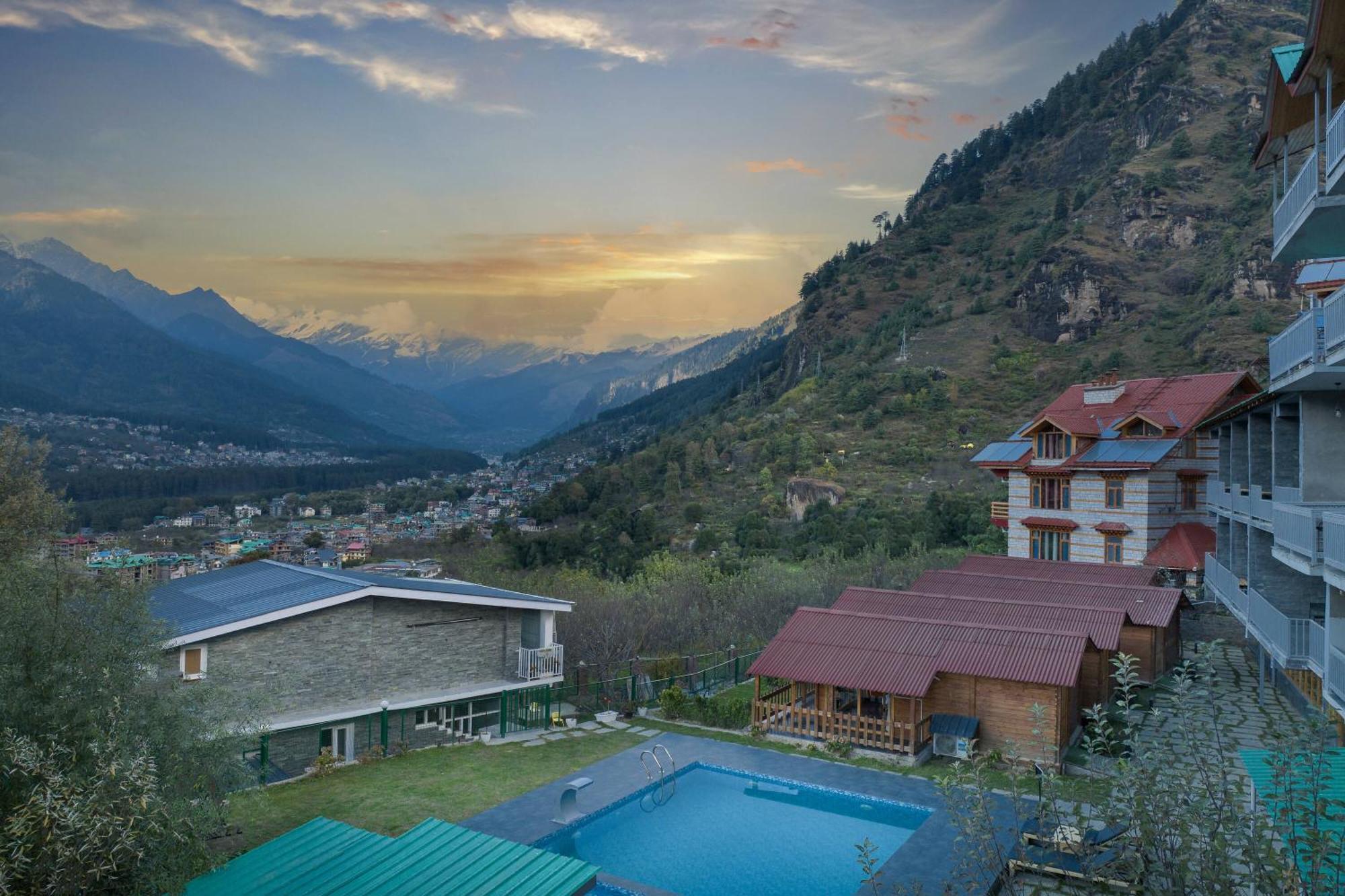 Echor Himalayan Heights Manali Manāli Exterior foto