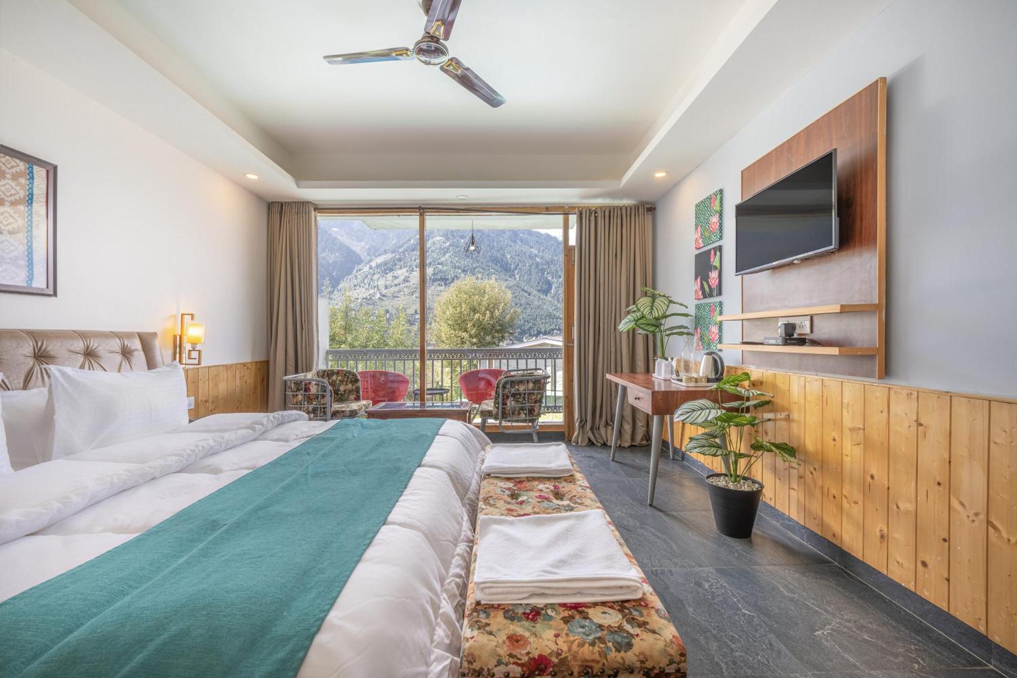 Echor Himalayan Heights Manali Manāli Exterior foto