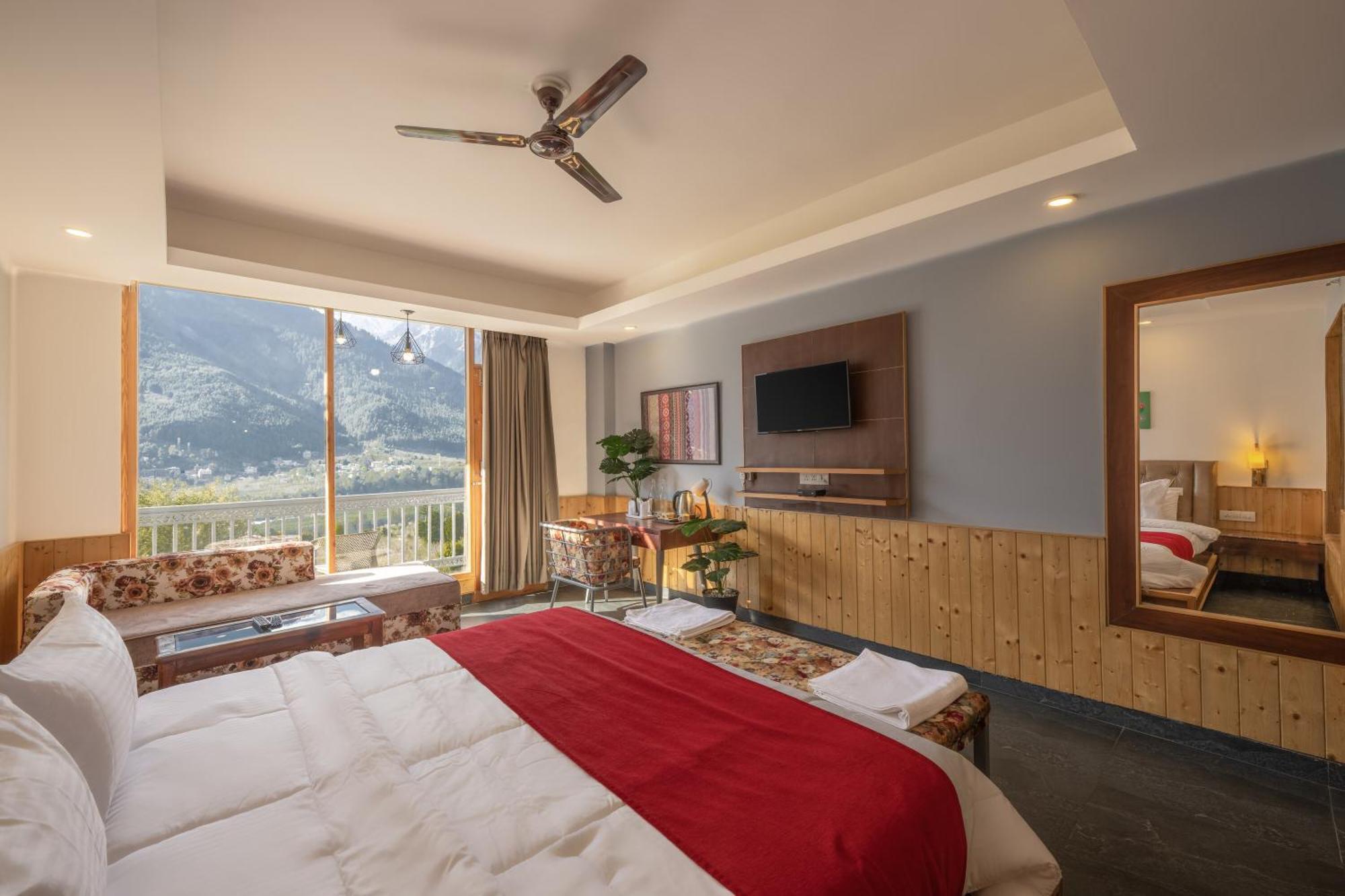 Echor Himalayan Heights Manali Manāli Exterior foto