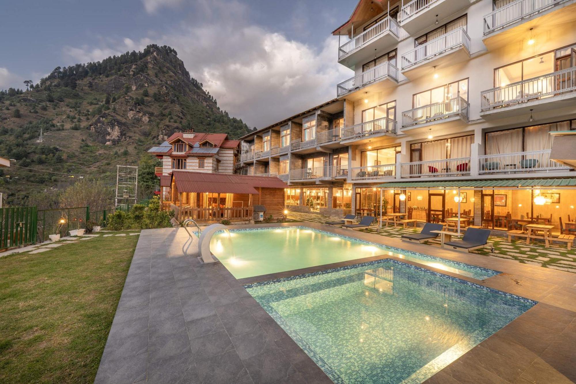 Echor Himalayan Heights Manali Manāli Exterior foto