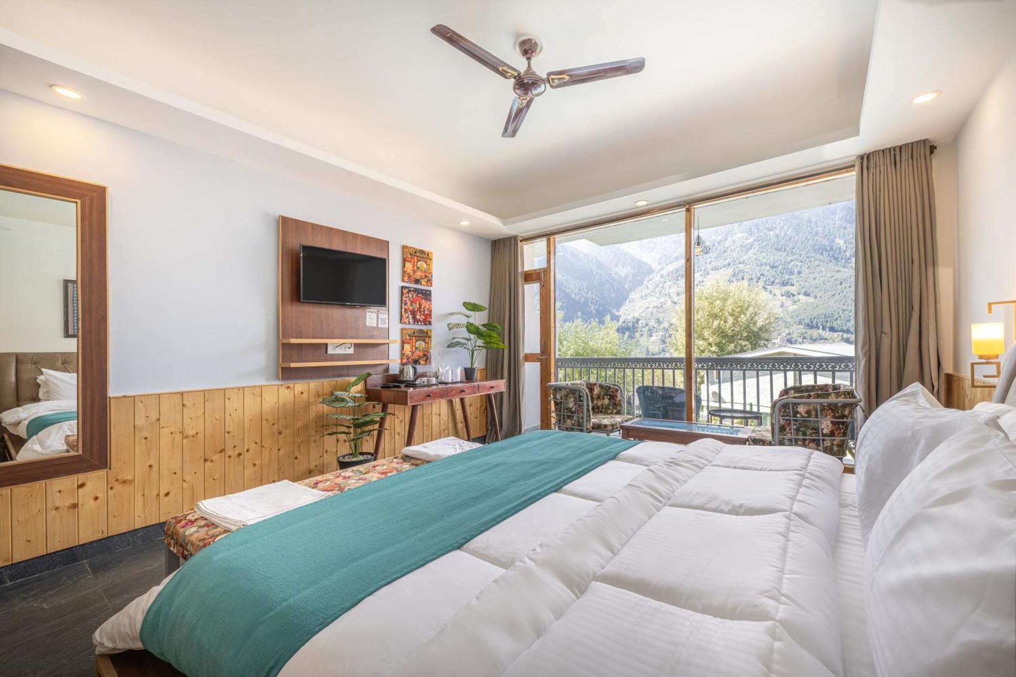 Echor Himalayan Heights Manali Manāli Exterior foto