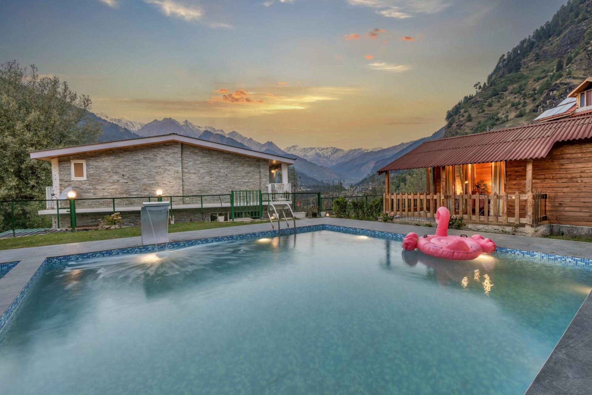 Echor Himalayan Heights Manali Manāli Exterior foto