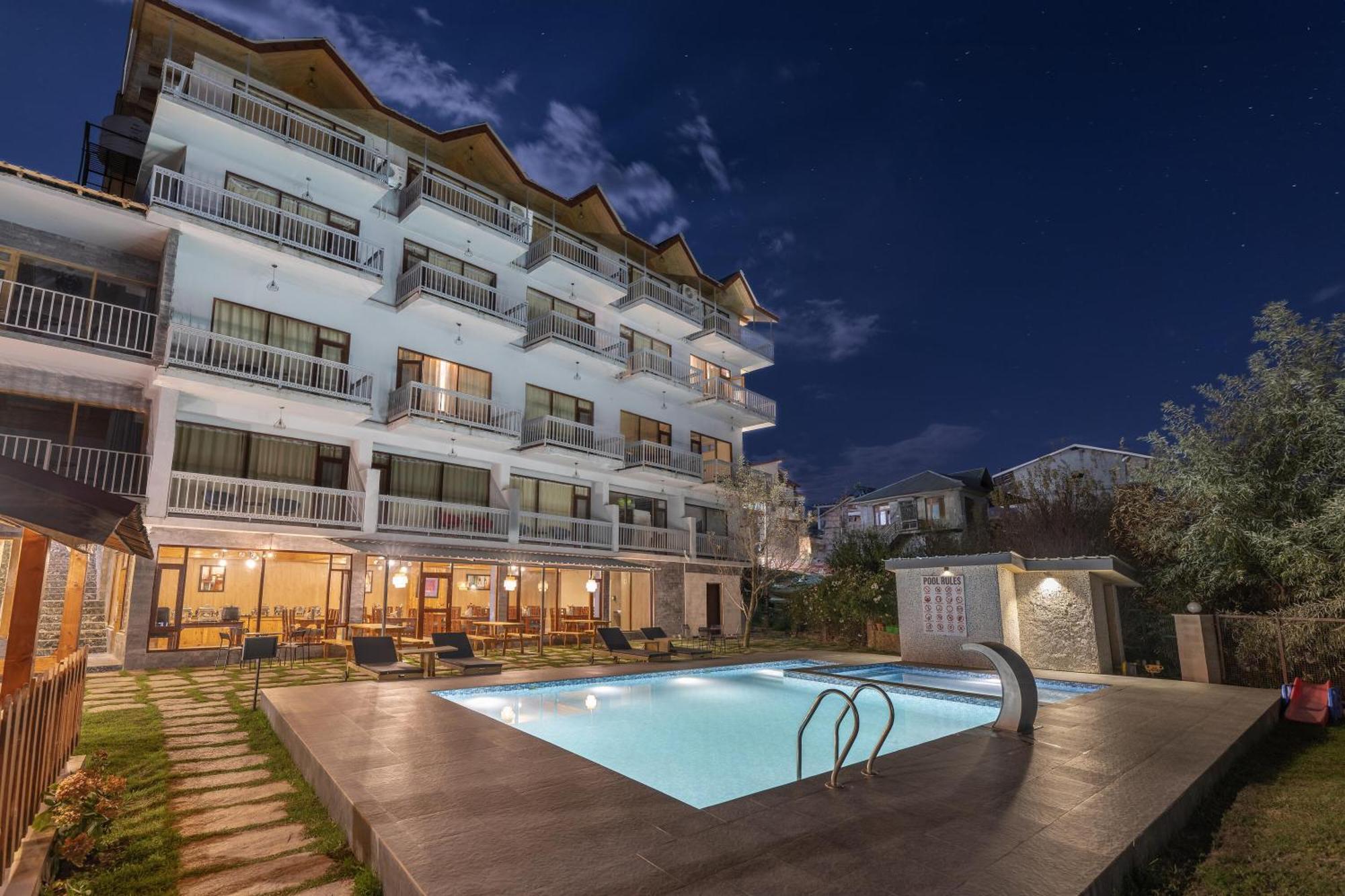 Echor Himalayan Heights Manali Manāli Exterior foto
