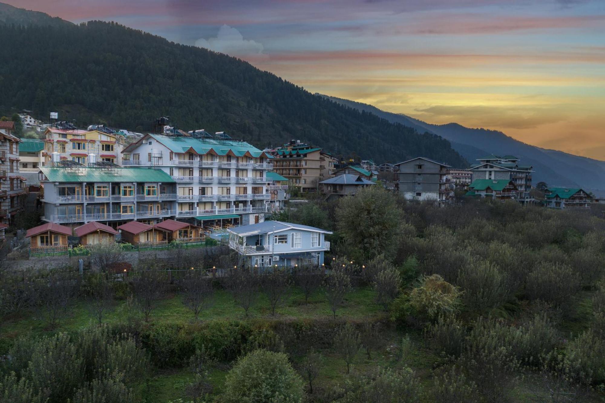 Echor Himalayan Heights Manali Manāli Exterior foto