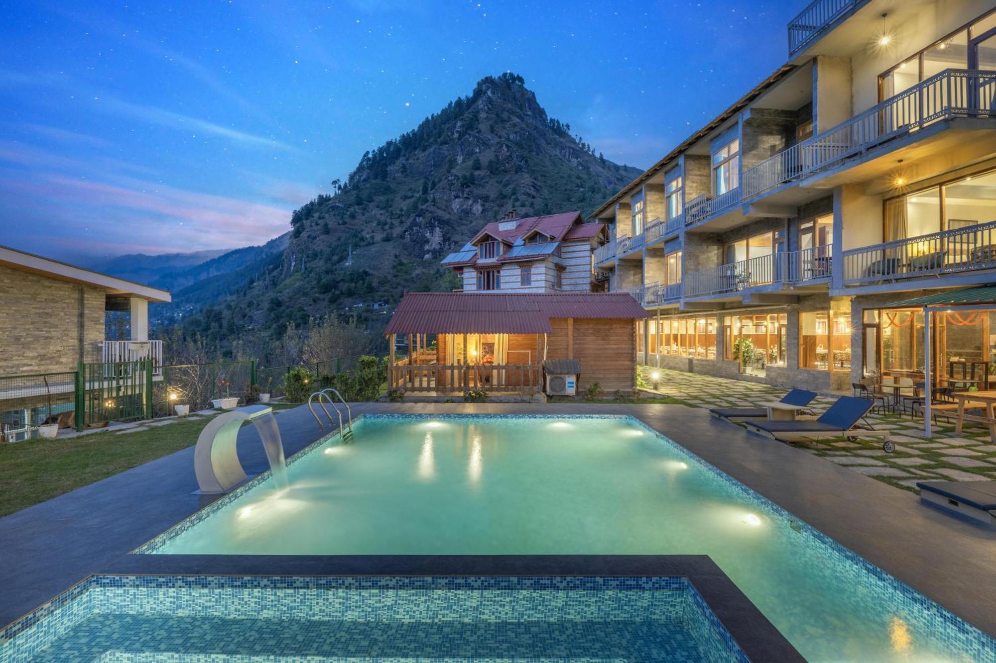 Echor Himalayan Heights Manali Manāli Exterior foto