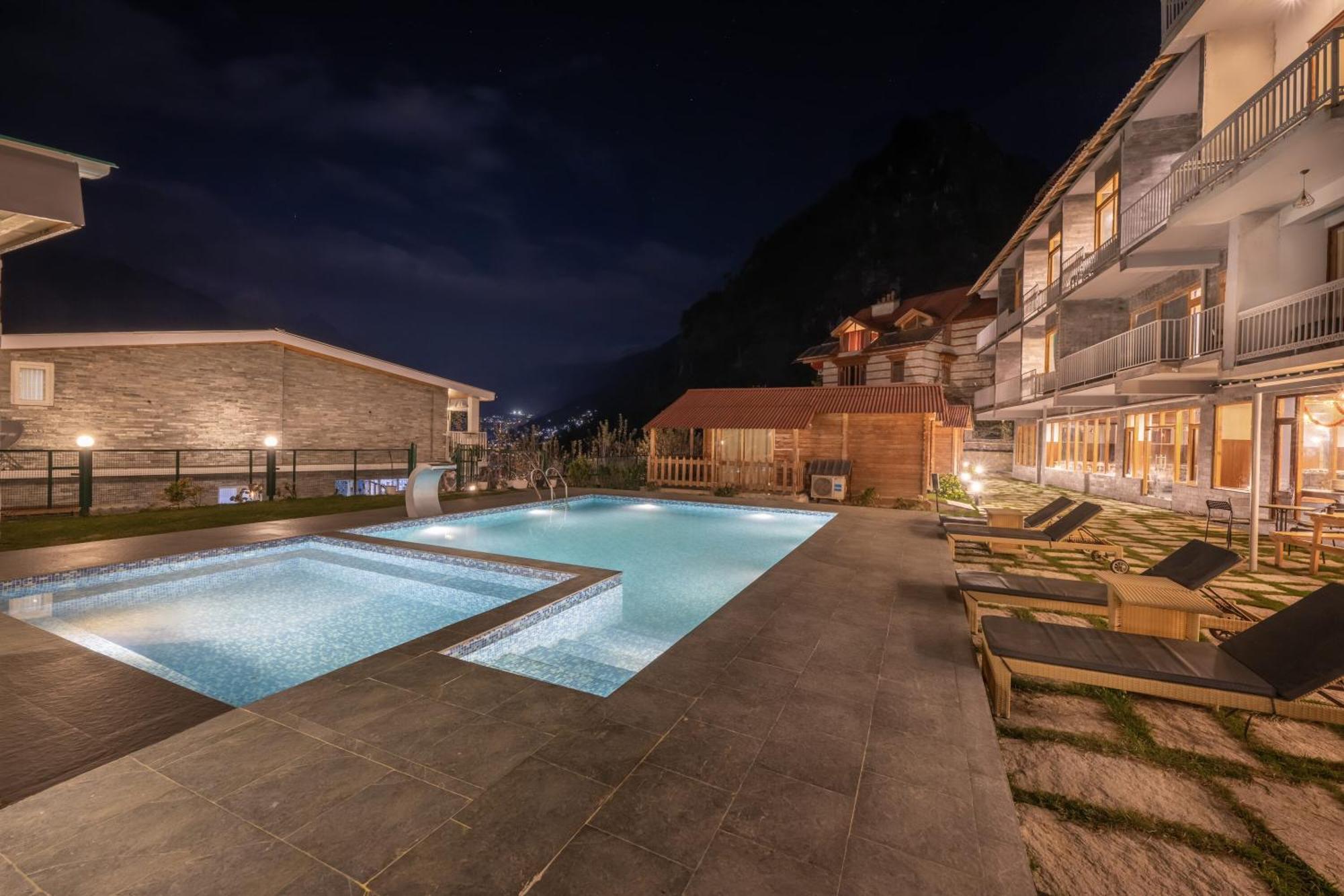 Echor Himalayan Heights Manali Manāli Exterior foto