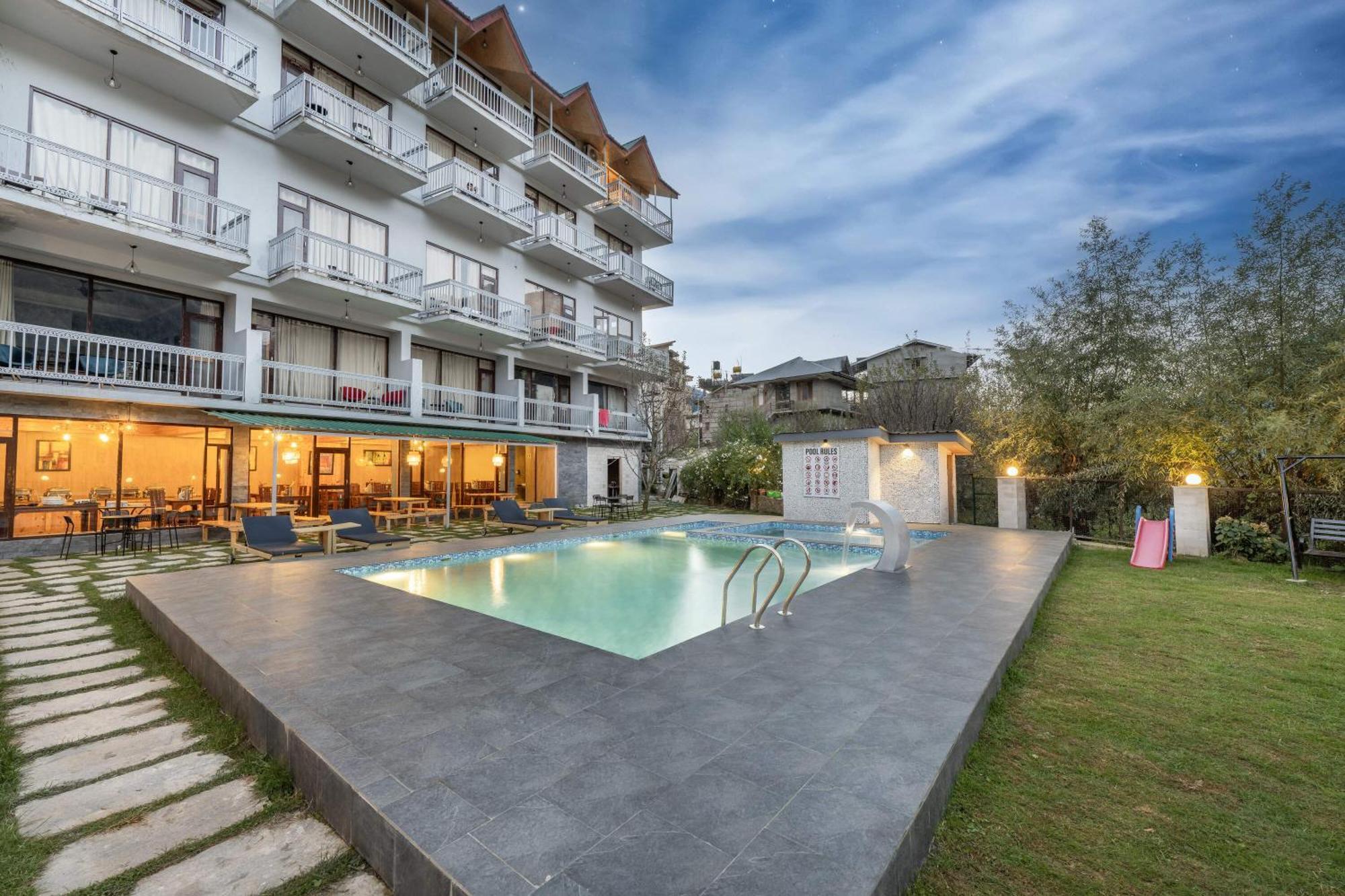 Echor Himalayan Heights Manali Manāli Exterior foto