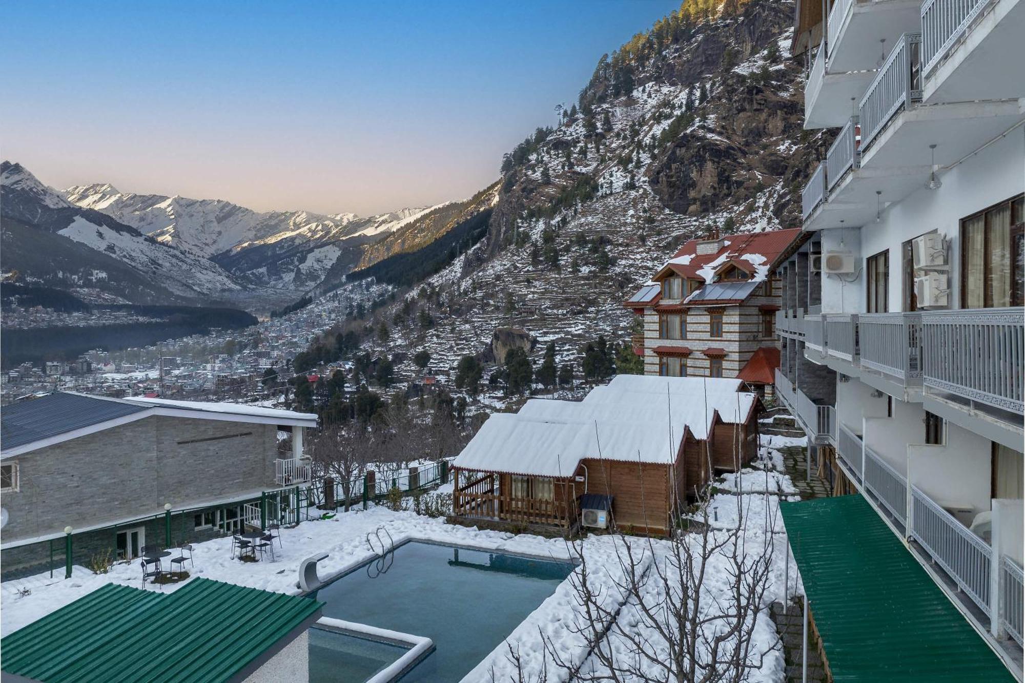Echor Himalayan Heights Manali Manāli Exterior foto