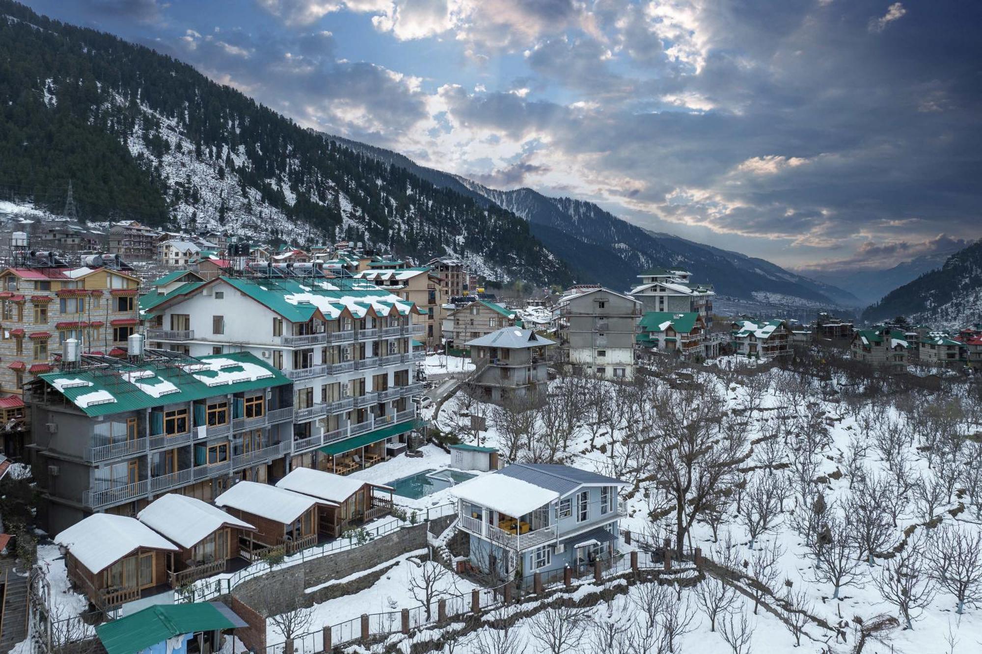 Echor Himalayan Heights Manali Manāli Exterior foto