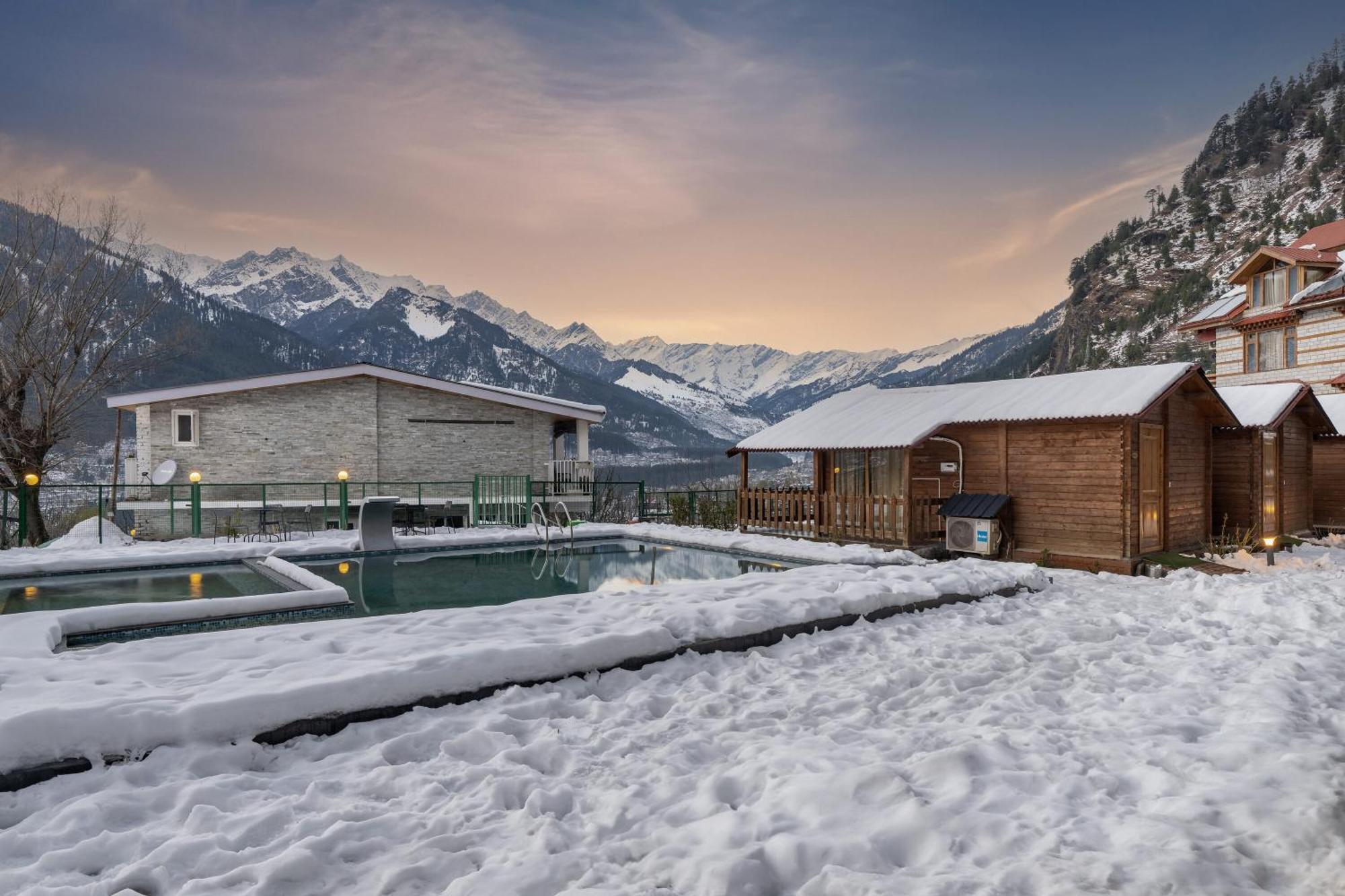 Echor Himalayan Heights Manali Manāli Exterior foto