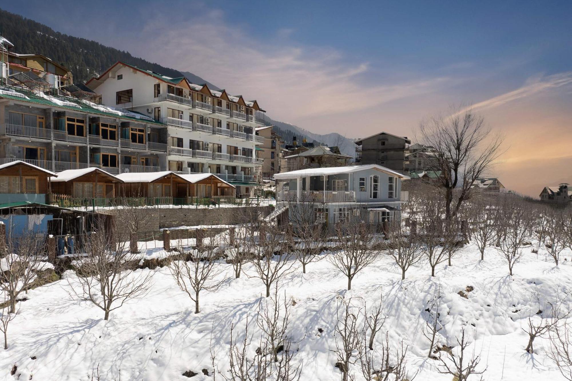 Echor Himalayan Heights Manali Manāli Exterior foto