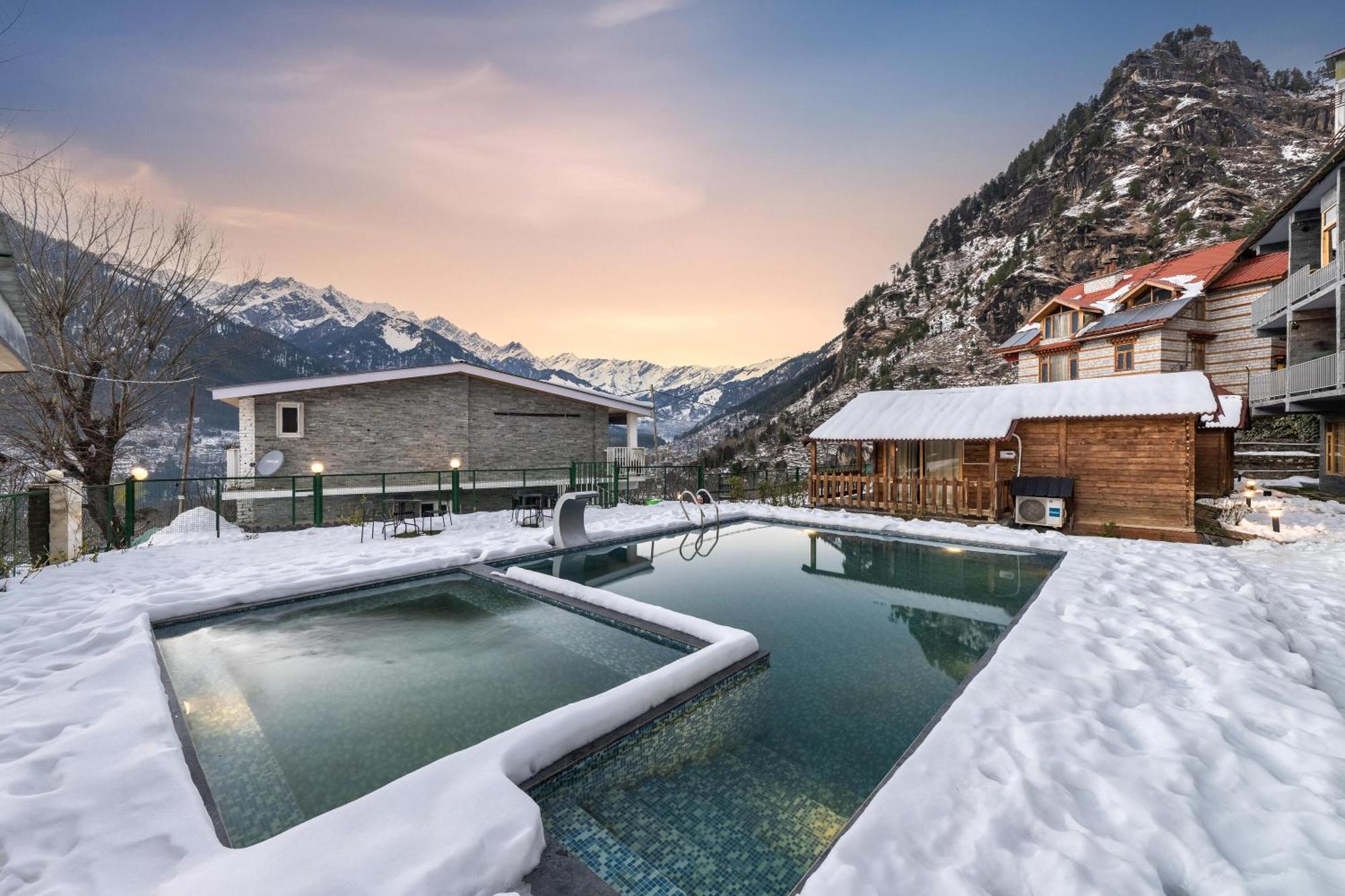 Echor Himalayan Heights Manali Manāli Exterior foto